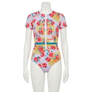 NEW JOHNNY WAS japer neoprene one piece in multi